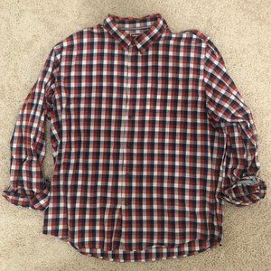 Wrangler Jeans Plaid Casual Button Down - XXL